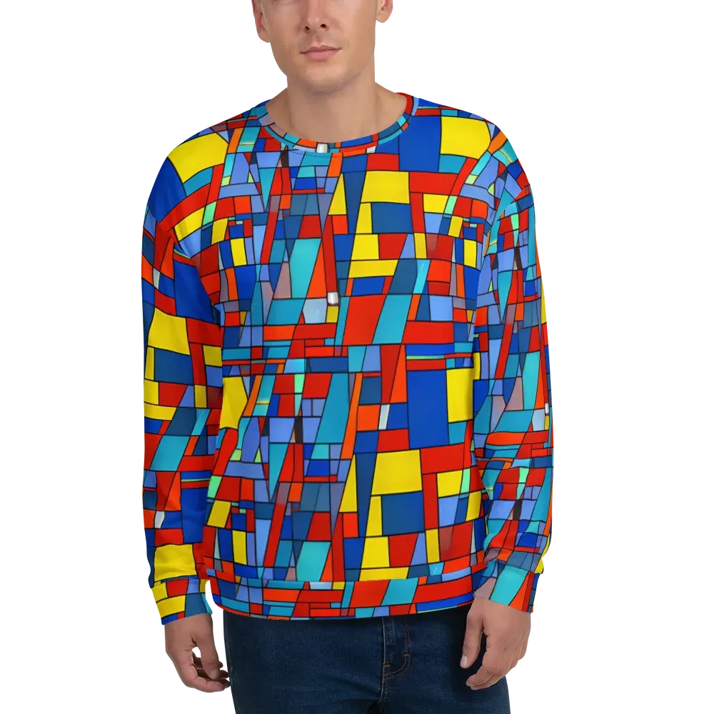 Scarlet Structure on Sweatshirt — Front