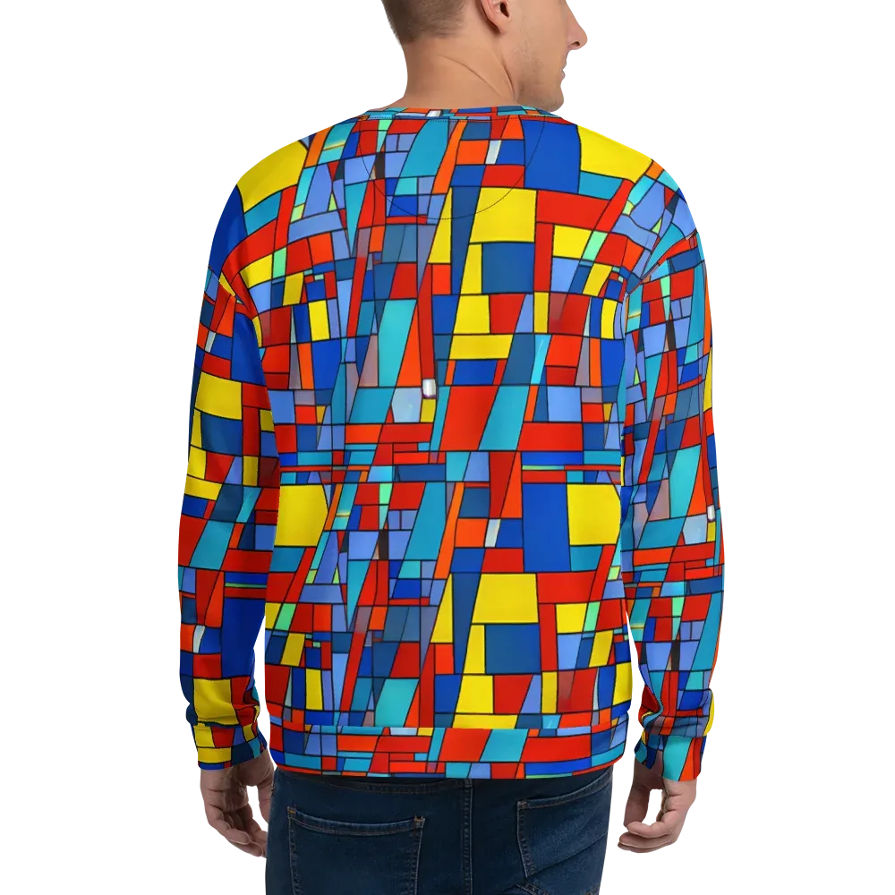 Scarlet Structure on Sweatshirt — Back