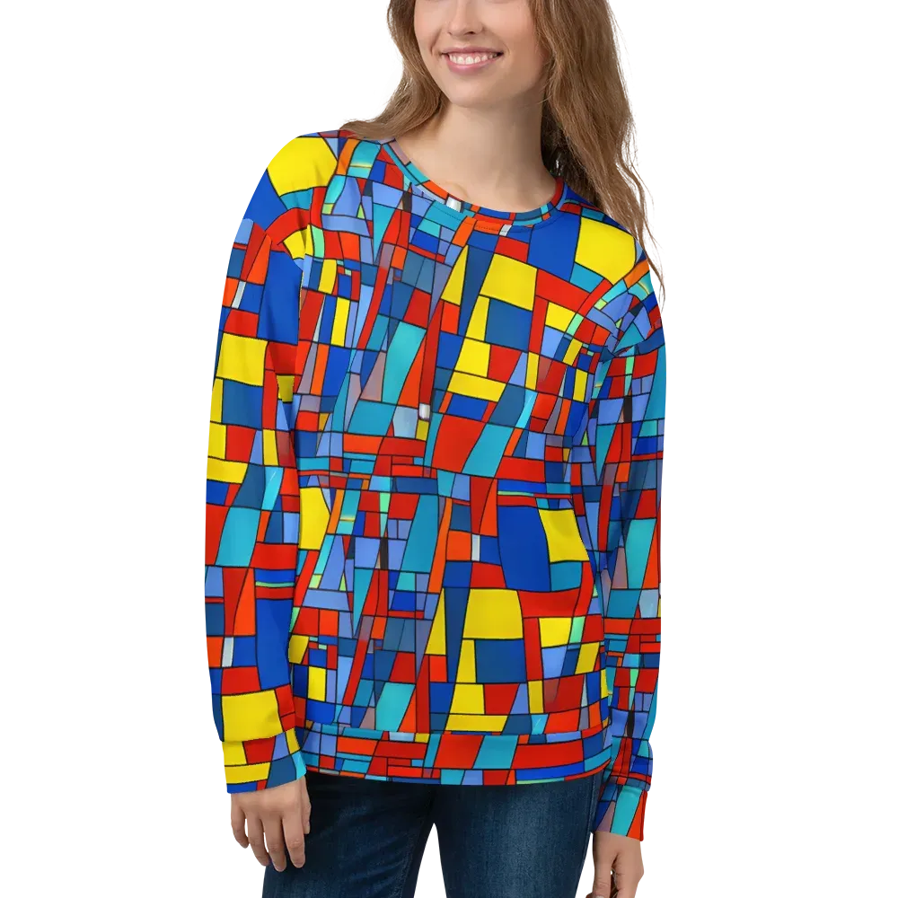 Scarlet Structure on Sweatshirt — Front