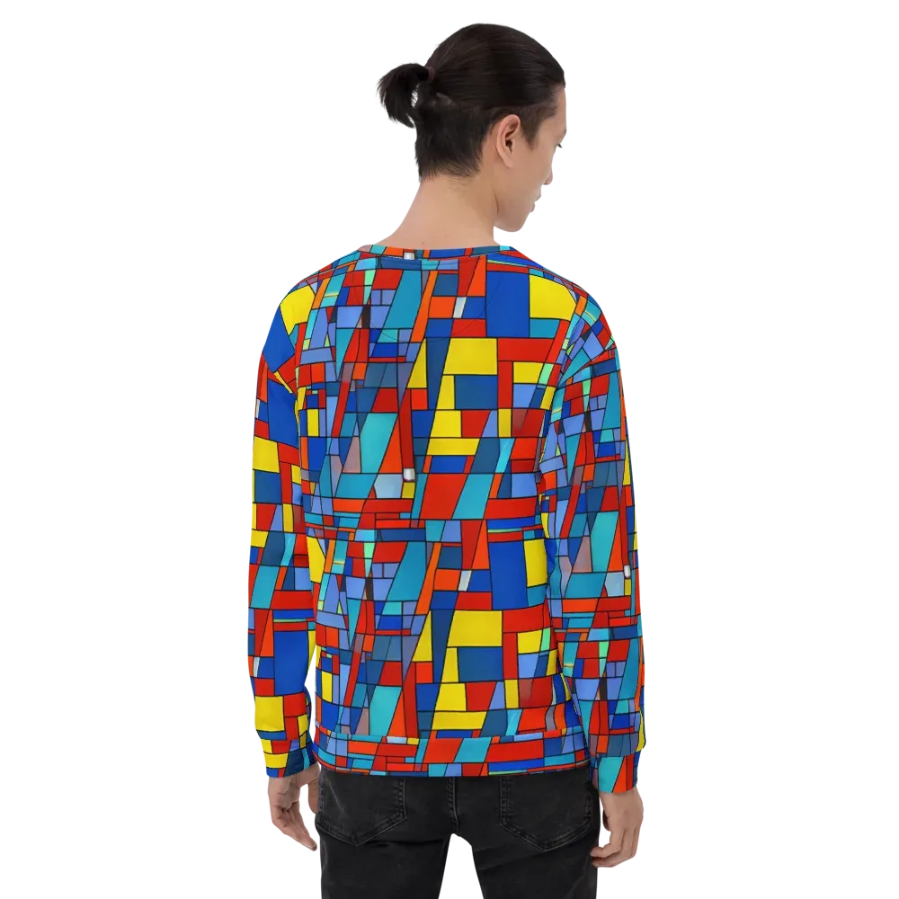 Scarlet Structure on Sweatshirt — Back