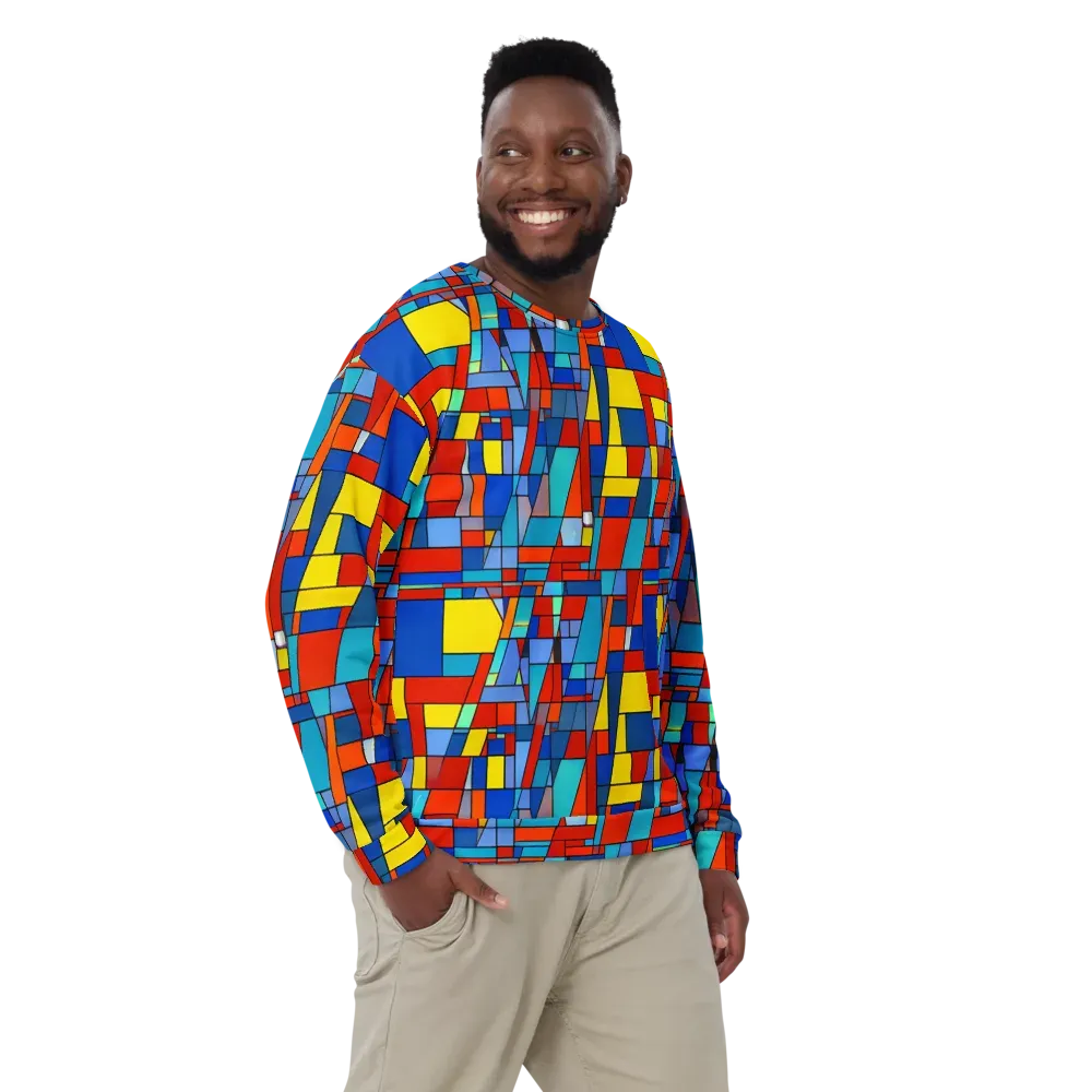 Scarlet Structure on Sweatshirt — Front