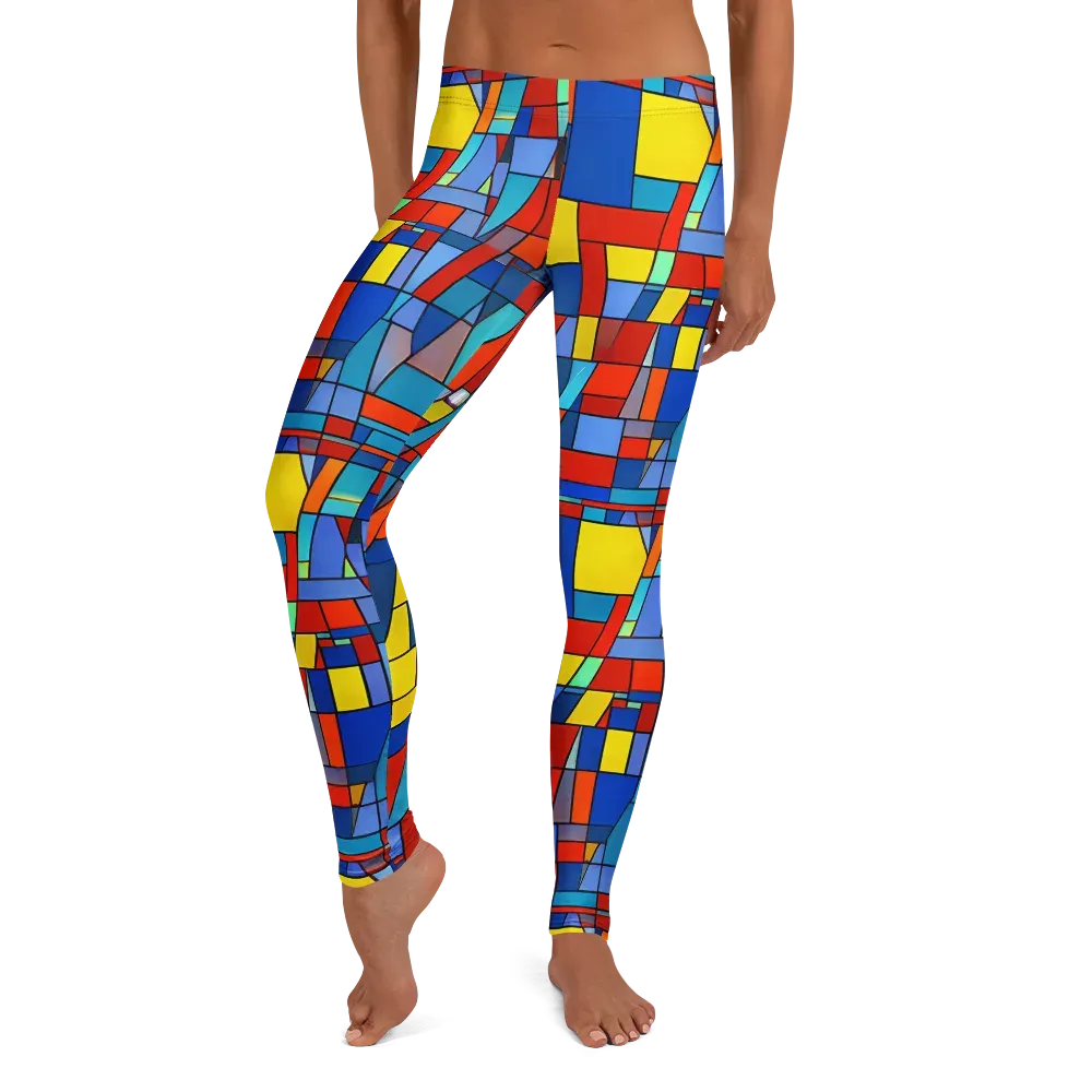 Scarlet Structure on Leggings — Front
