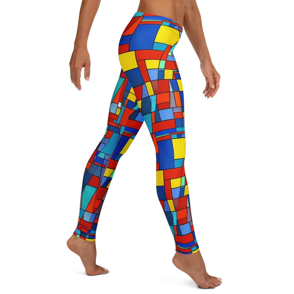 Scarlet Structure on Leggings — Right