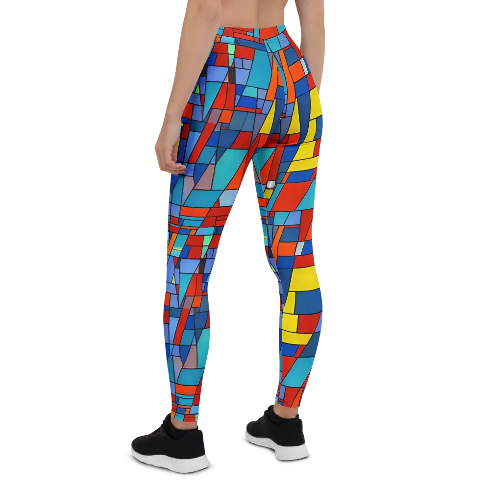 Scarlet Structure on Leggings — Back