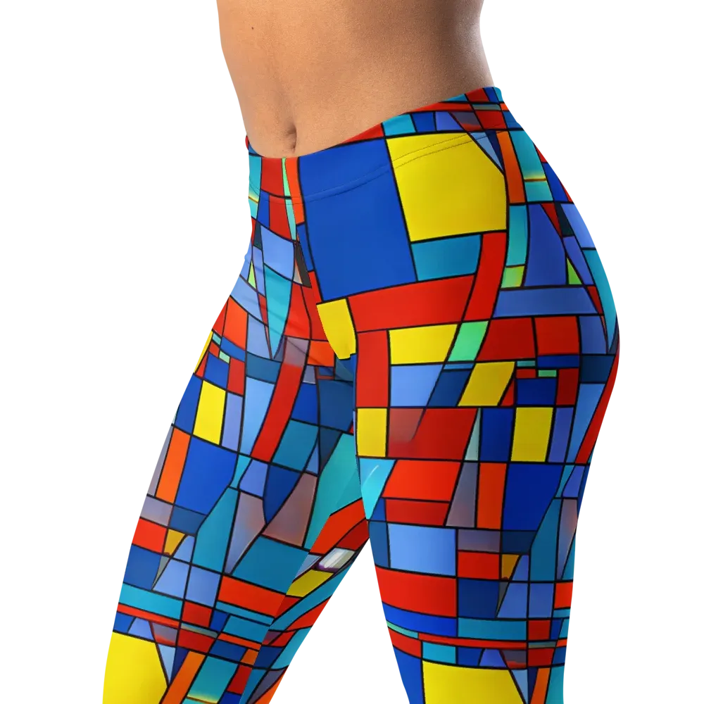 Scarlet Structure on Leggings — Left Front