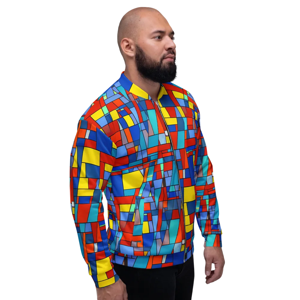 Scarlet Structure on Bomber Jacket — Right