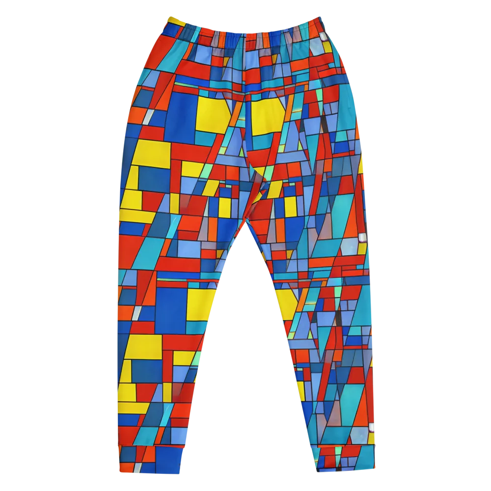 Scarlet Structure on Men's Joggers — Front