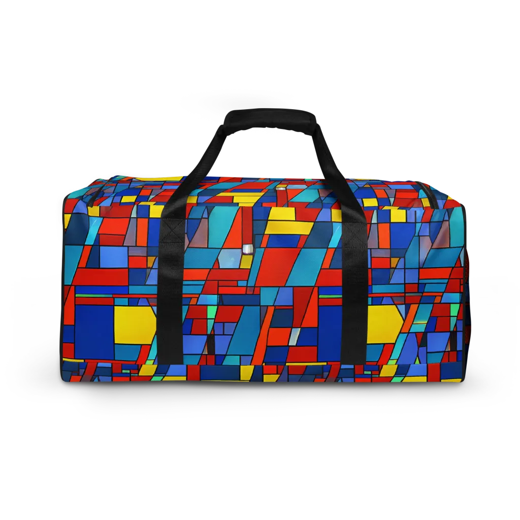 Scarlet Structure on Duffle Bag — Back