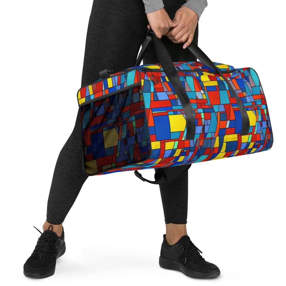 Scarlet Structure on Duffle Bag — Right Front