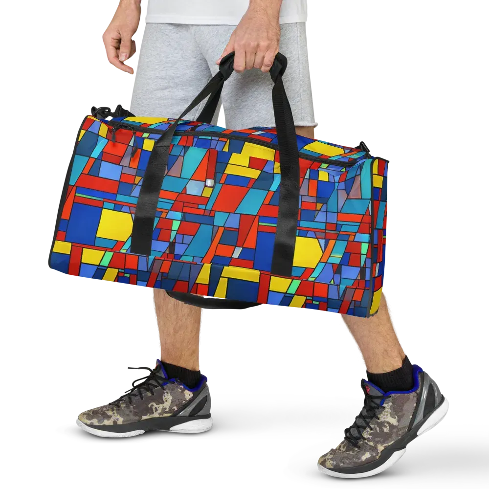 Scarlet Structure on Duffle Bag — Front