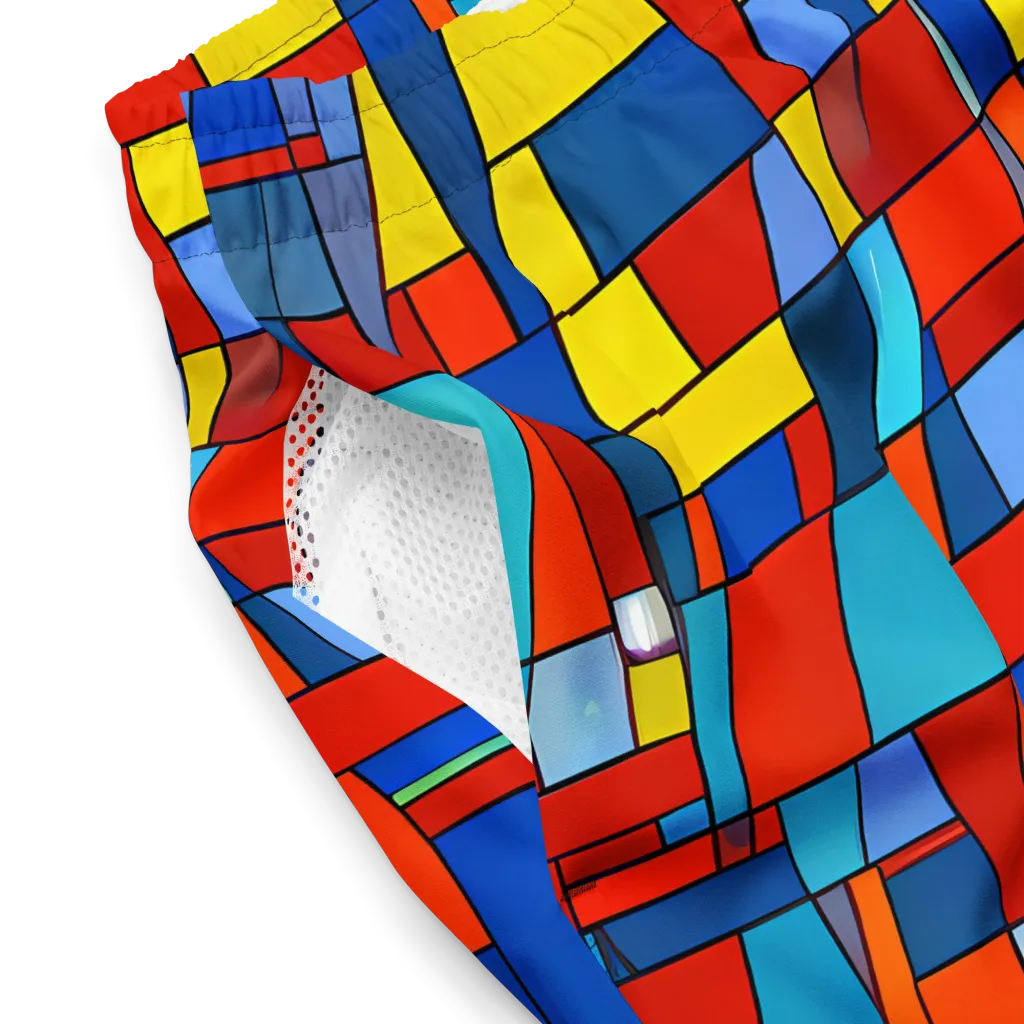Scarlet Structure on Swim Trunks — Product details 2
