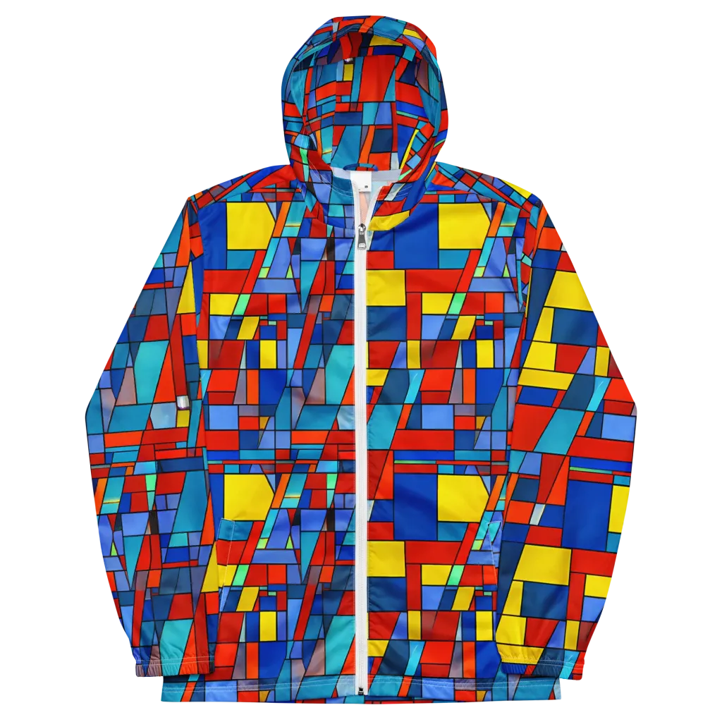 Scarlet Structure on Men's Windbreaker — Front