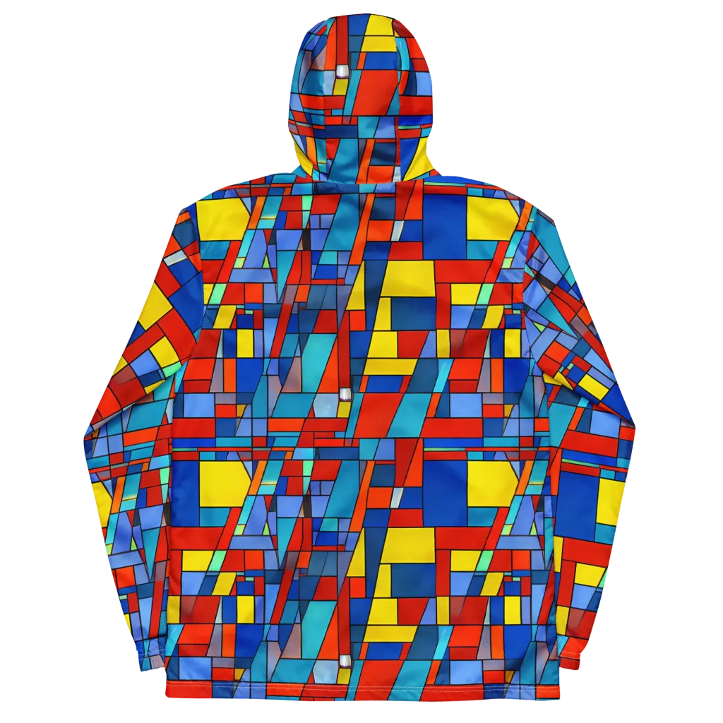 Scarlet Structure on Men's Windbreaker — Back