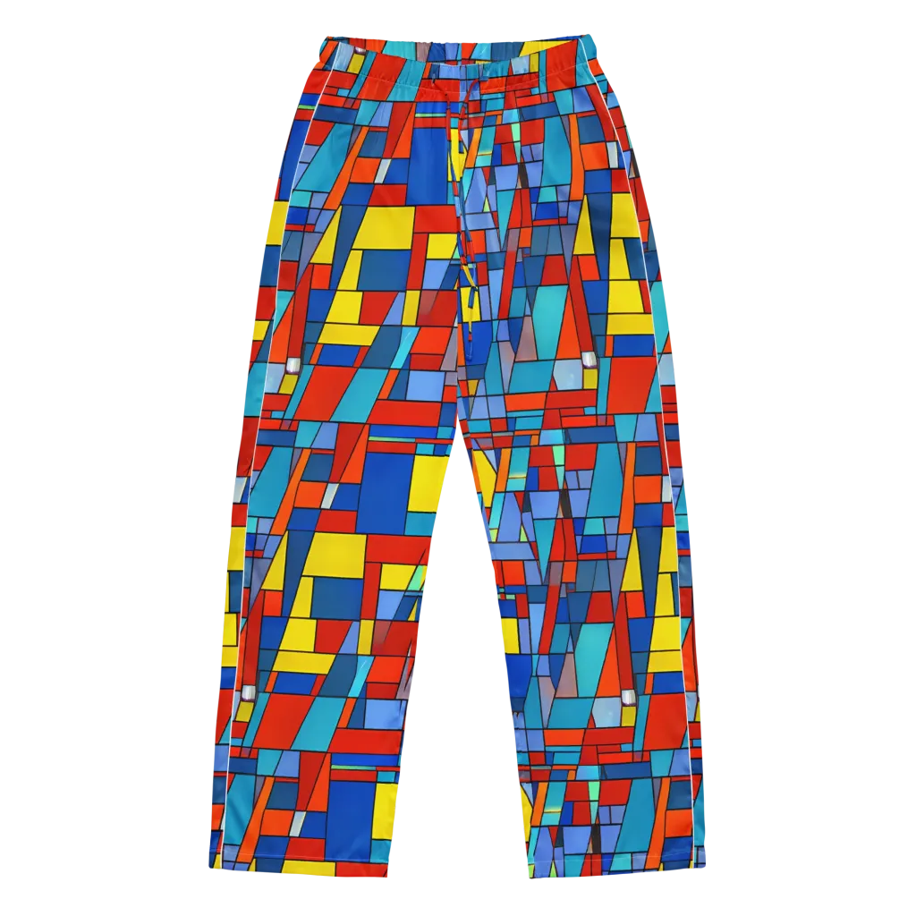Scarlet Structure on Women's Pajama Pants — Front
