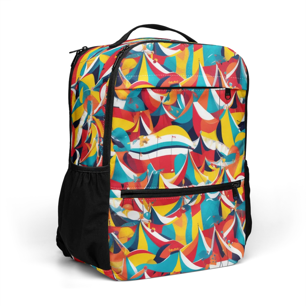 Carnival Sails on Utility Backpack — Right Front