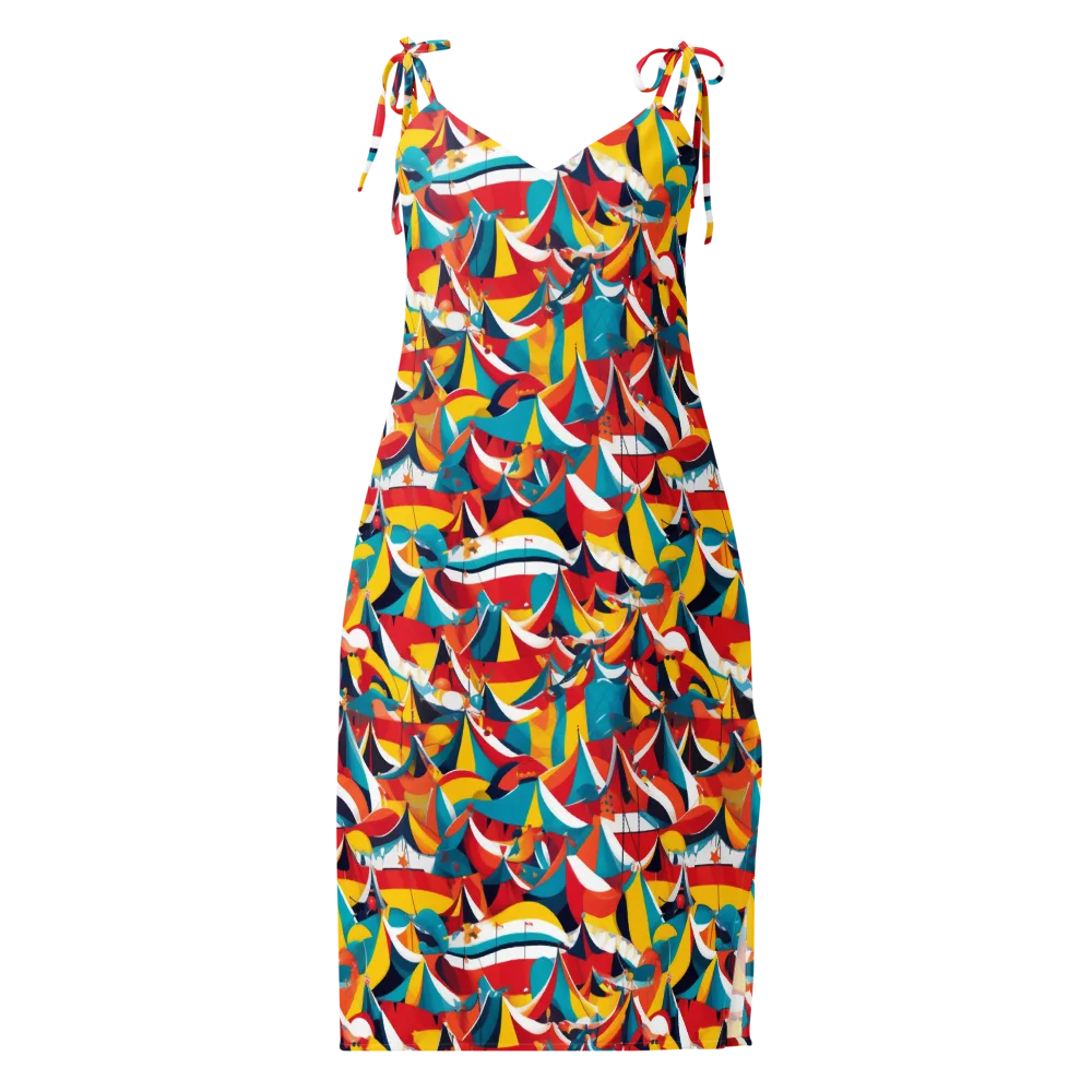 Carnival Sails on Slip Dress — Front