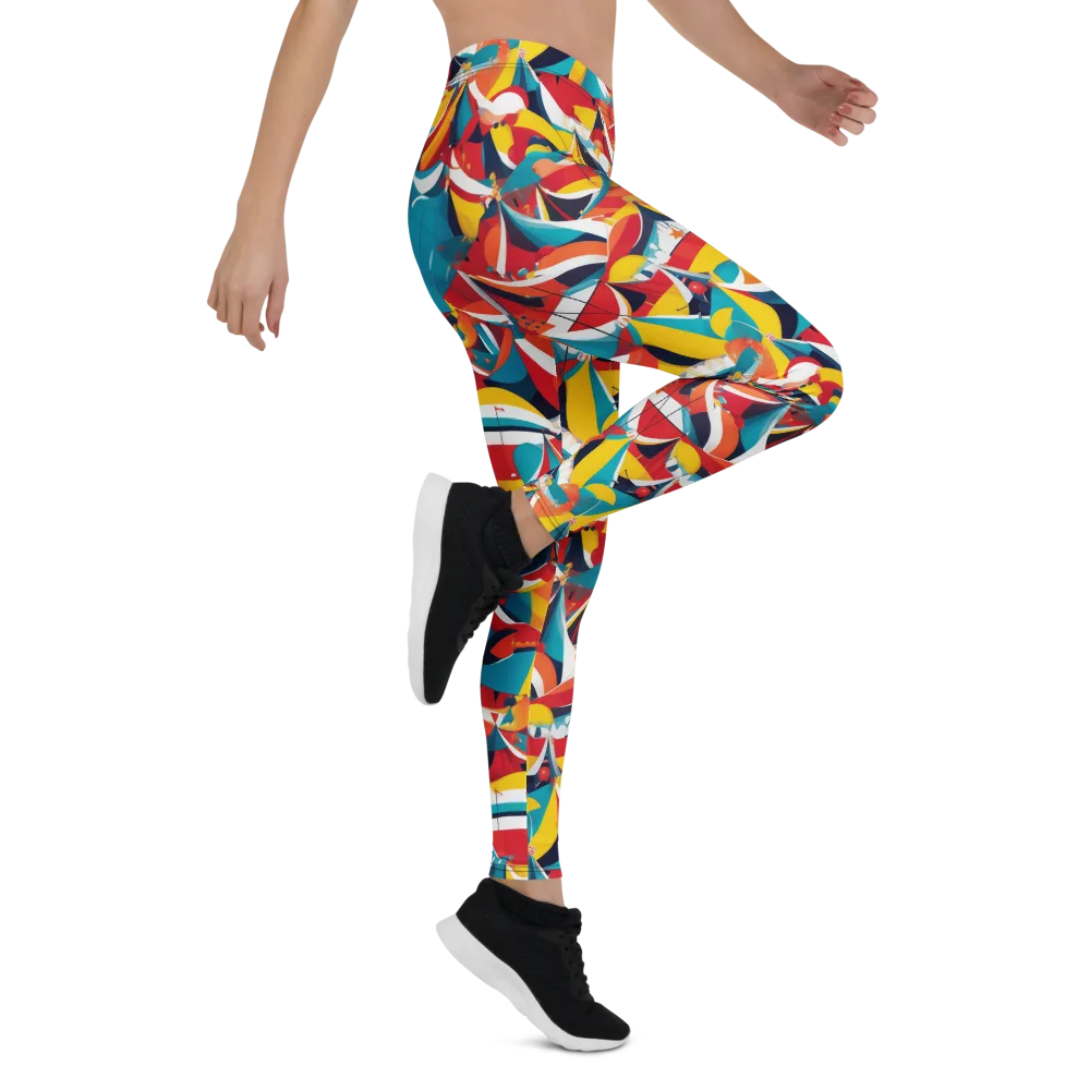 Carnival Sails on Leggings — Right