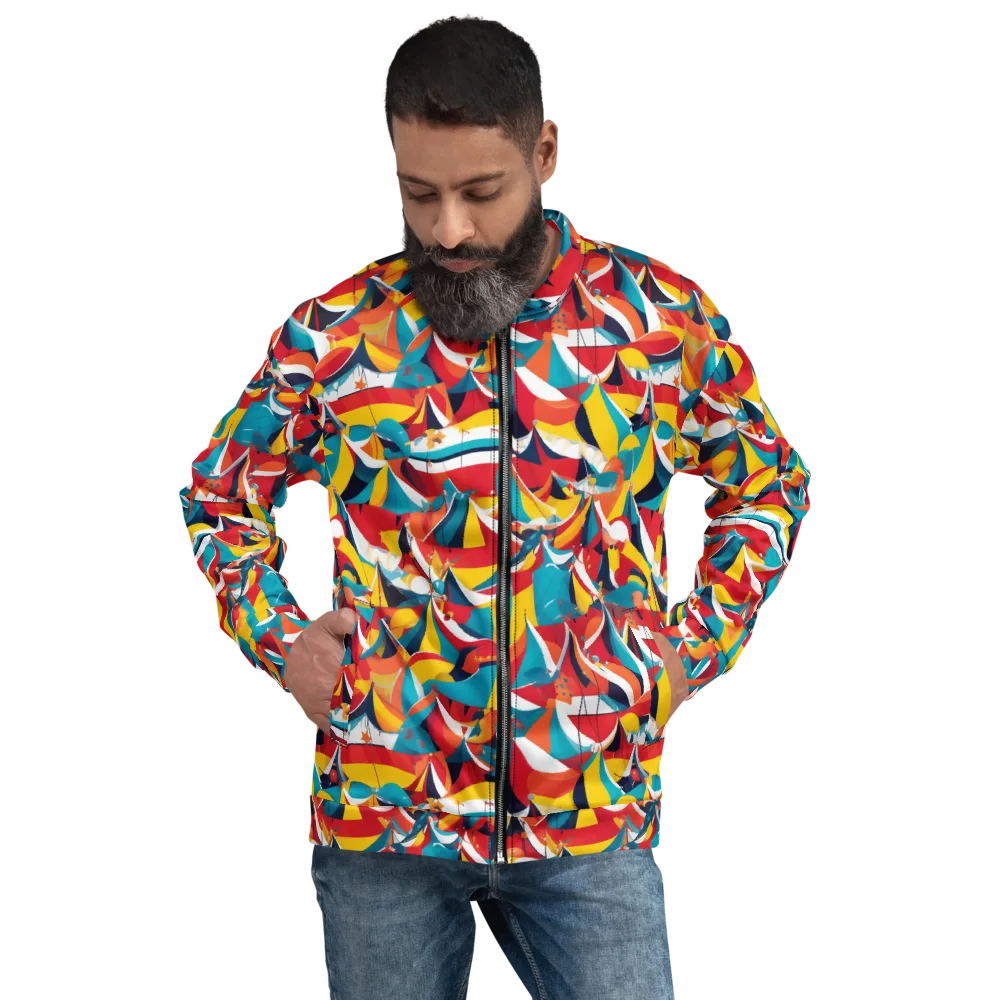 Carnival Sails on Bomber Jacket — Front