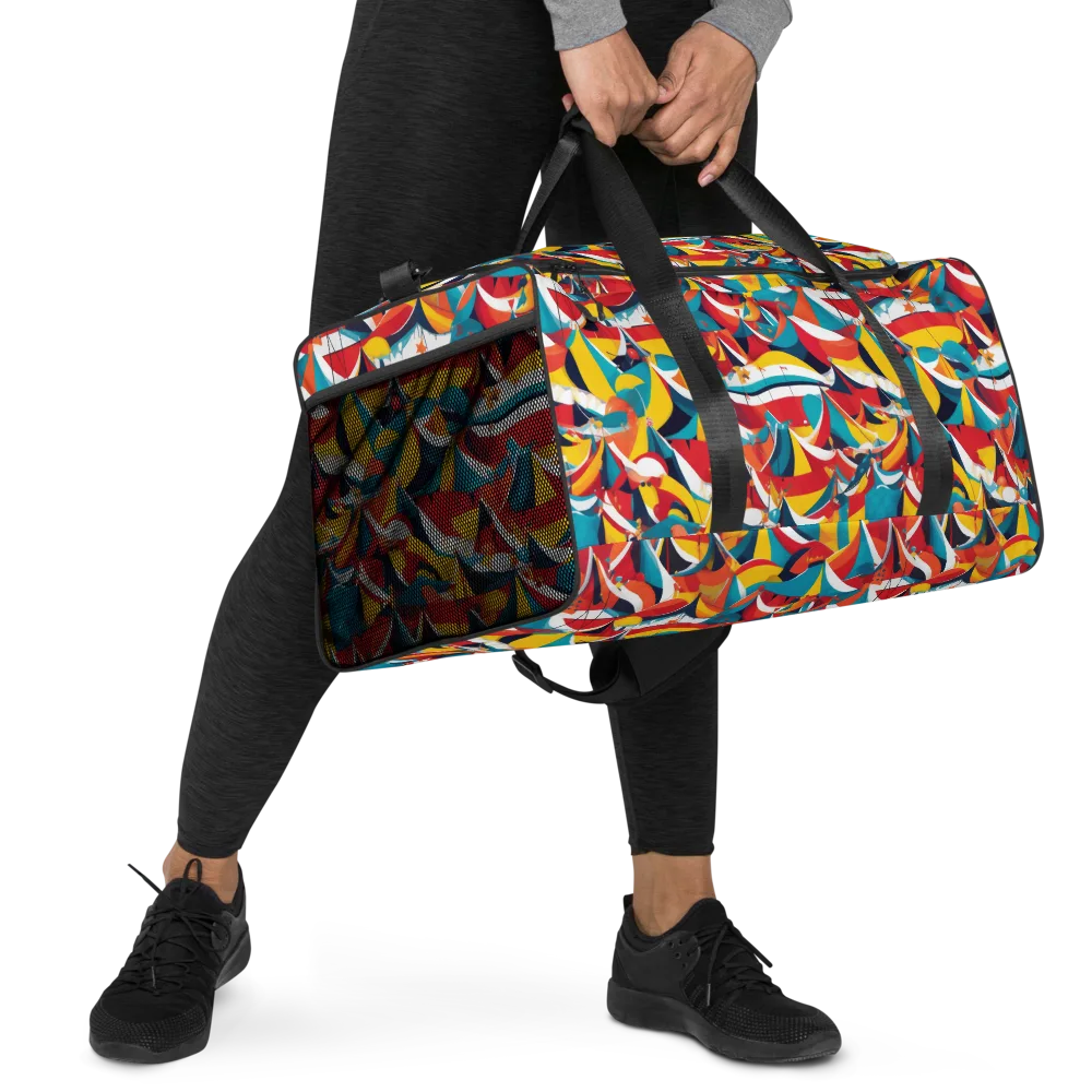 Carnival Sails on Duffle Bag — Right Front