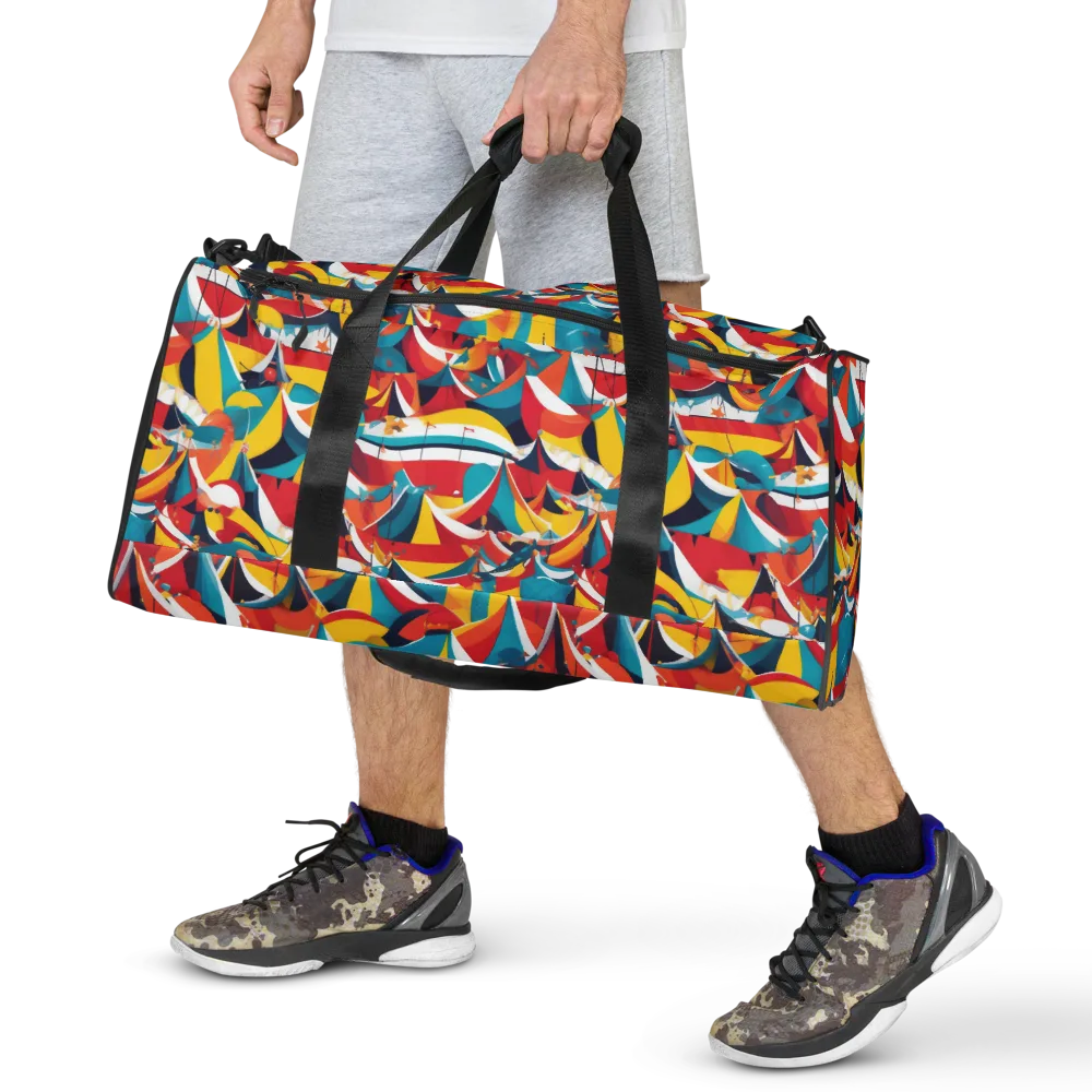 Carnival Sails on Duffle Bag — Front