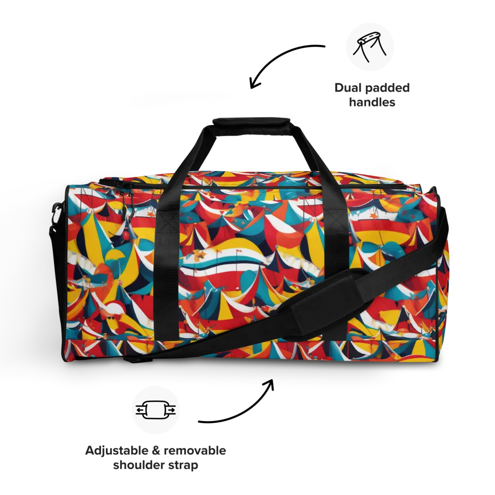 Carnival Sails on Duffle Bag — Front