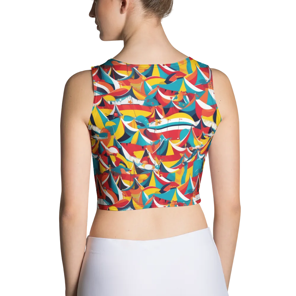 Carnival Sails on Crop Top — Back