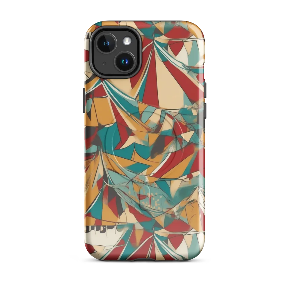 Carnival Geometry on MagSafe Tough Case for iPhone® — Front