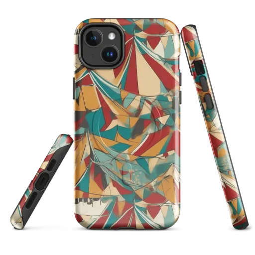 Carnival Geometry on a MagSafe Tough Case for iPhone®