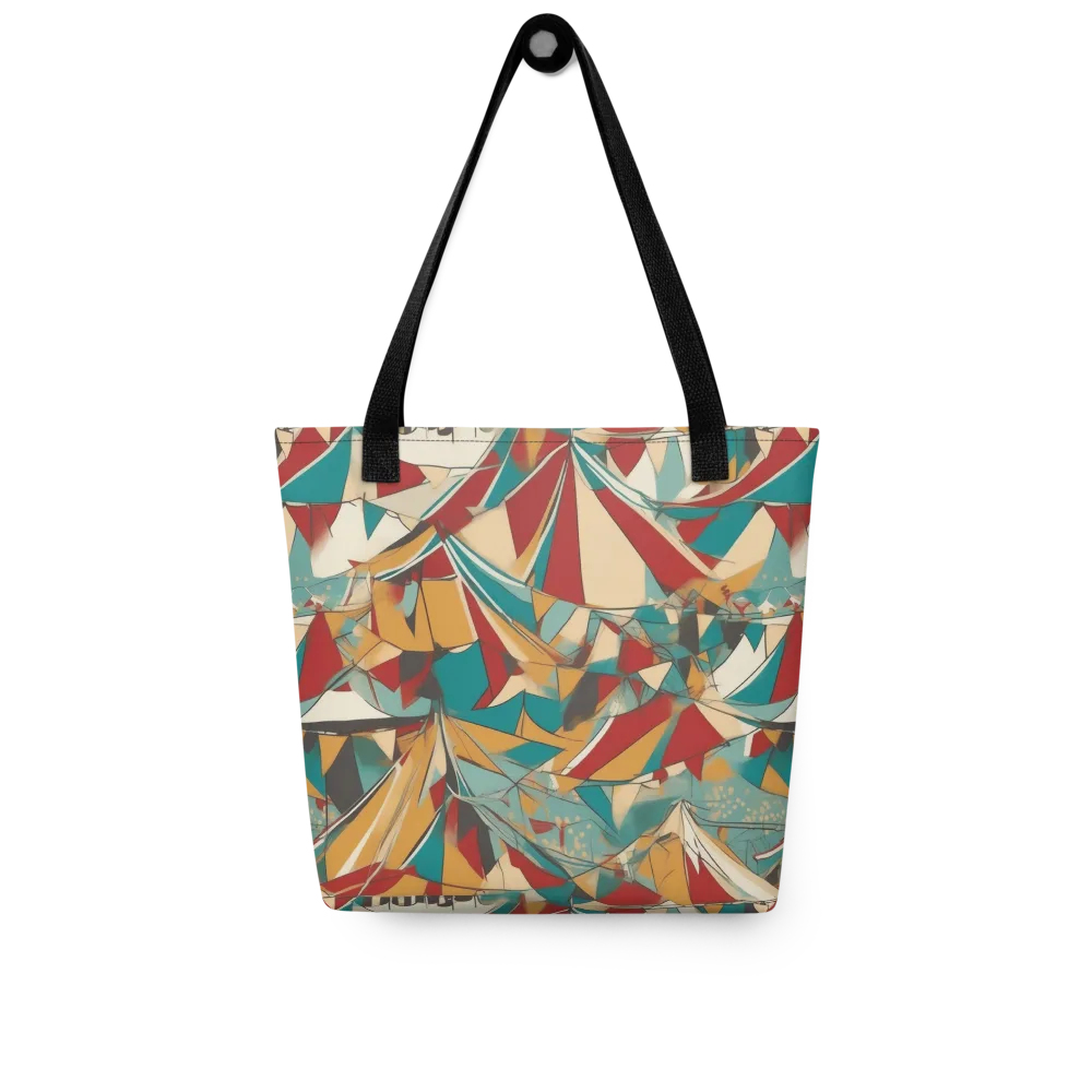 Carnival Geometry on Tote Bag — Front