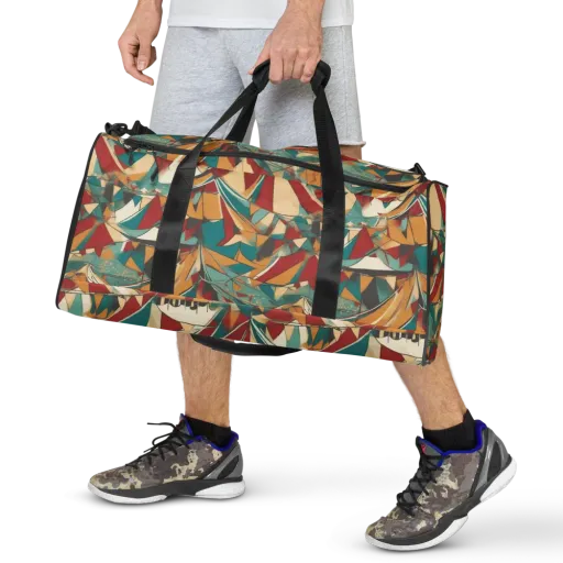 Carnival Geometry on a Duffle Bag