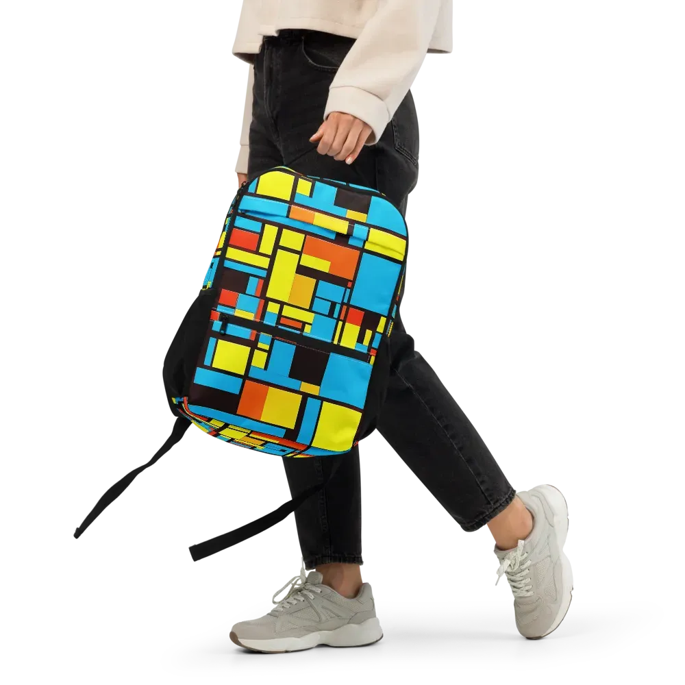 Block Party on Utility Backpack — Front