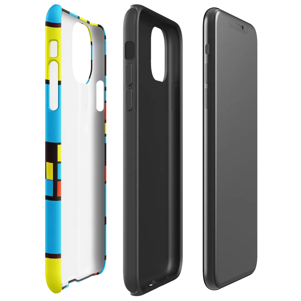 Block Party on Tough Case for iPhone® — Right