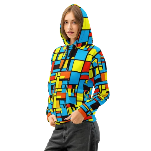 Block Party on a Cotton Hoodie