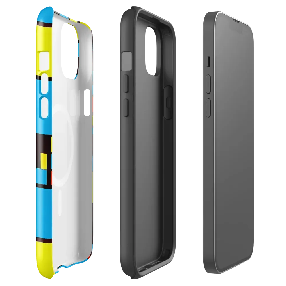 Block Party on MagSafe Tough Case for iPhone® — Front