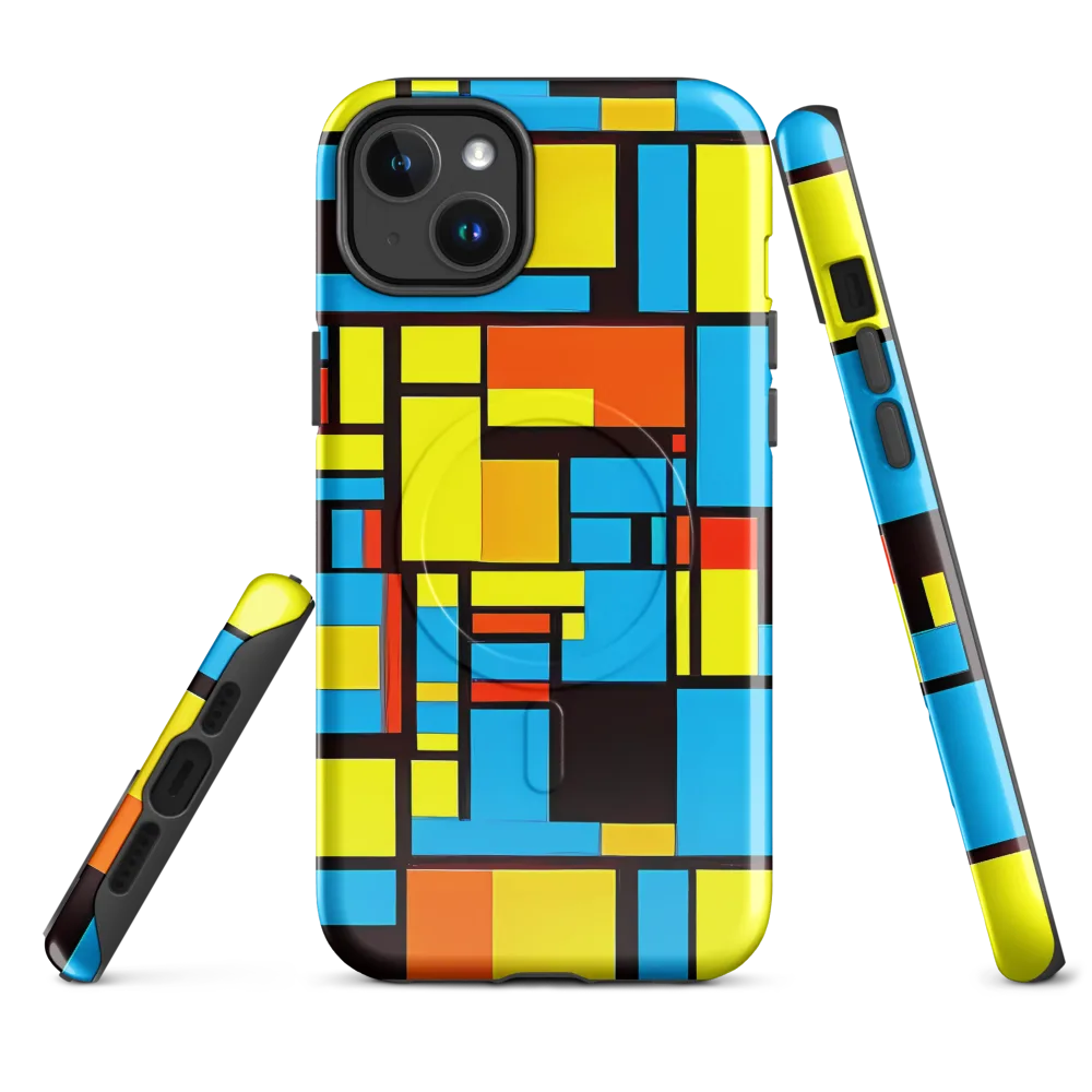 Block Party on MagSafe Tough Case for iPhone® — Front