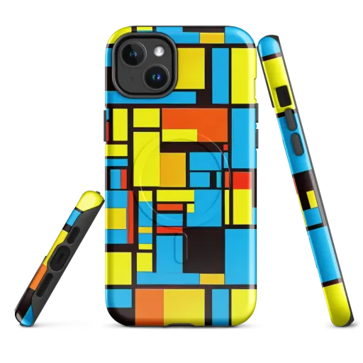 Block Party on a MagSafe Tough Case for iPhone®