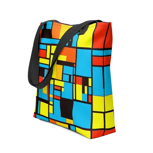 Block Party on a Tote Bag