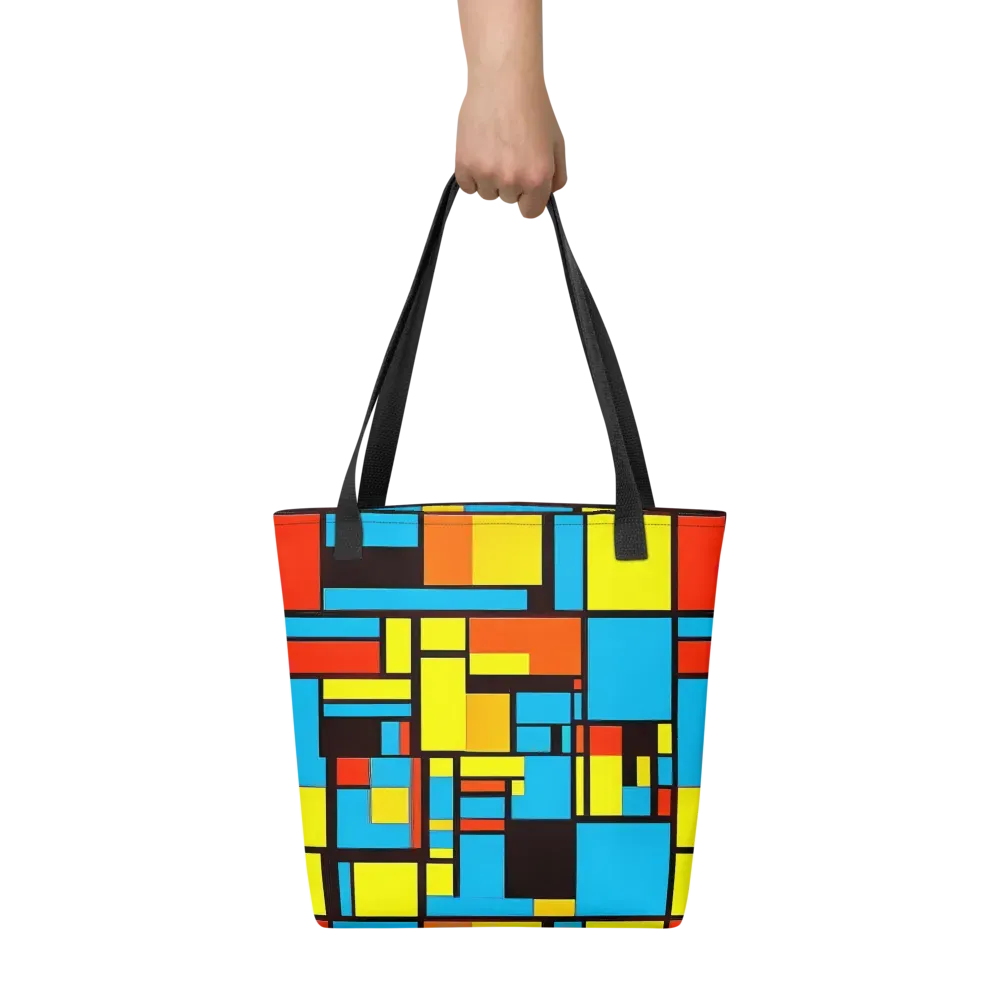 Block Party on Tote Bag — Front