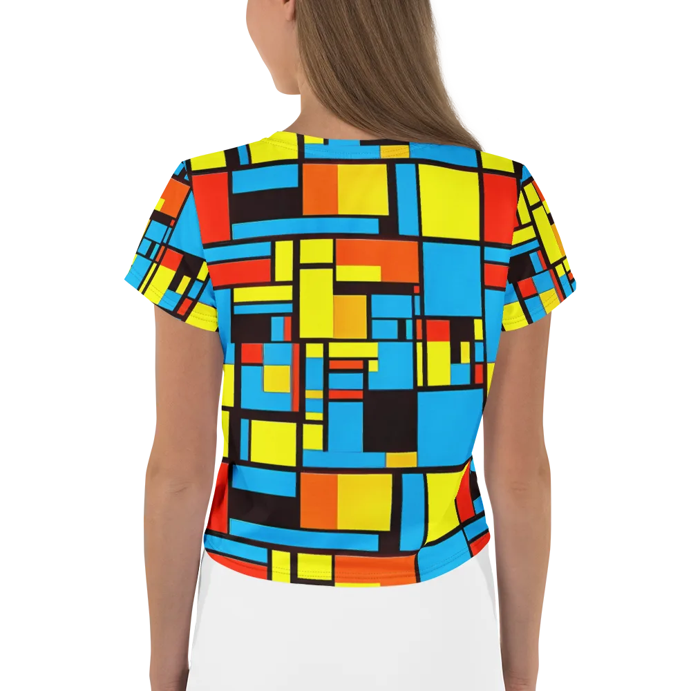 Block Party on Crop Tee — Back