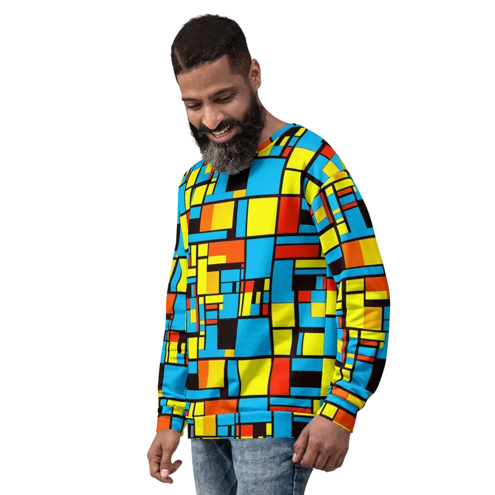 Block Party on Sweatshirt — Left Front