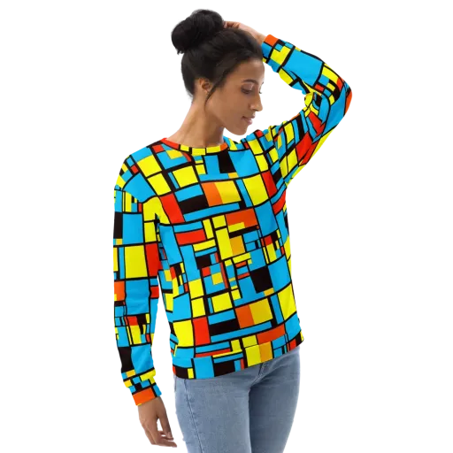 Block Party on a Sweatshirt