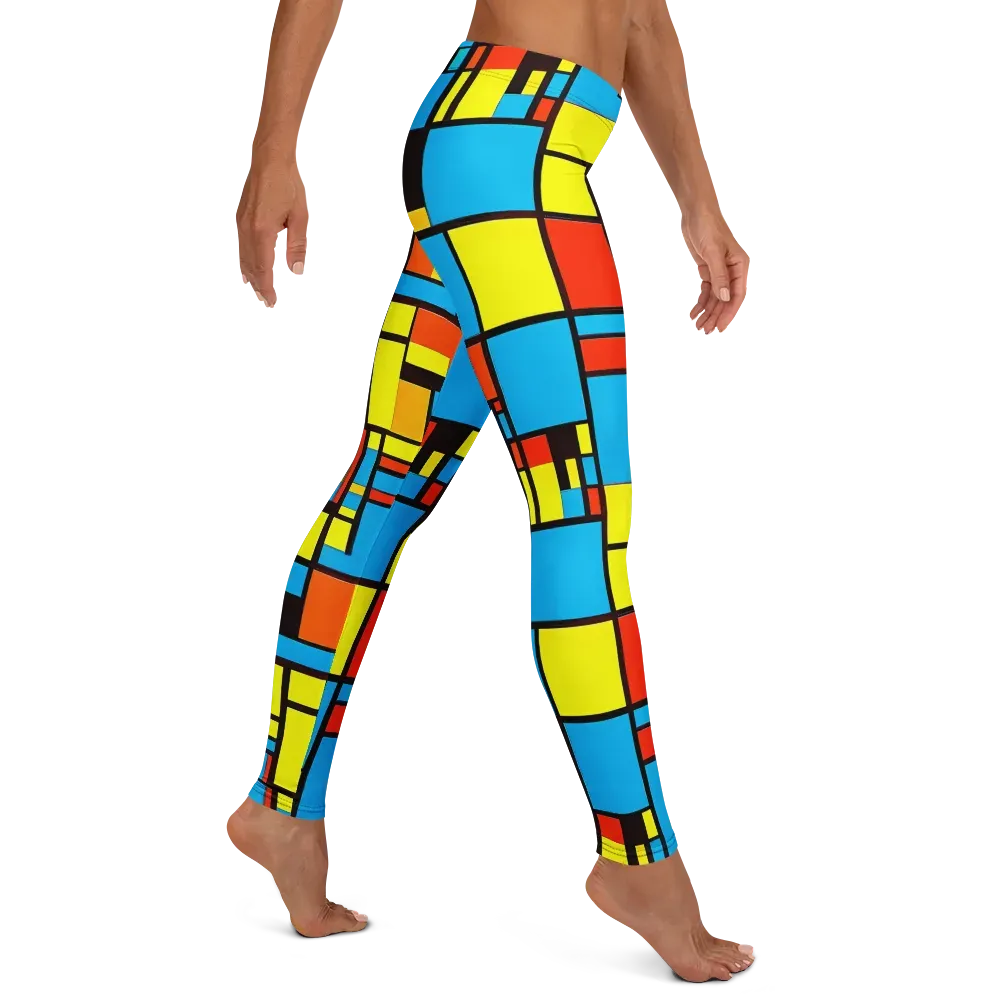 Block Party on Leggings — Right