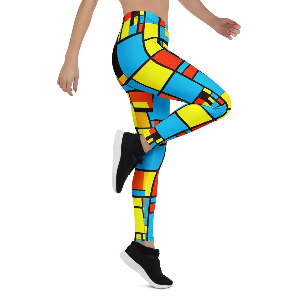 Block Party on Leggings — Right