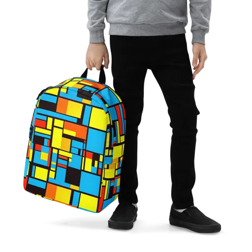 Block Party on a Minimalist Backpack