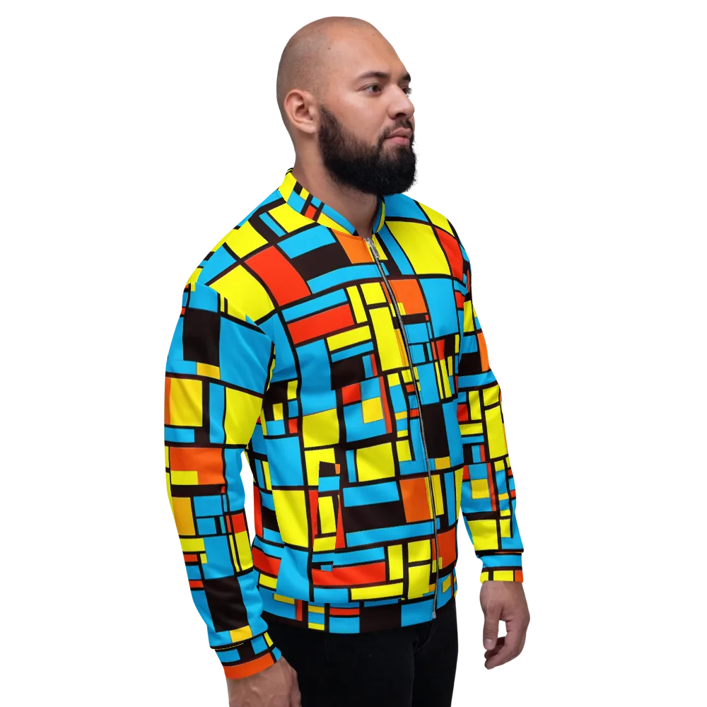 Block Party on Bomber Jacket — Right