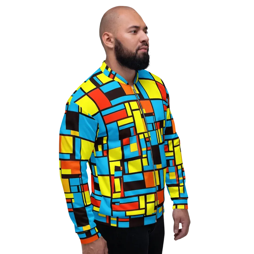 Block Party on Bomber Jacket — Right