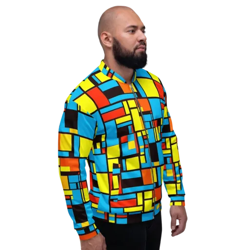 Block Party on a Bomber Jacket