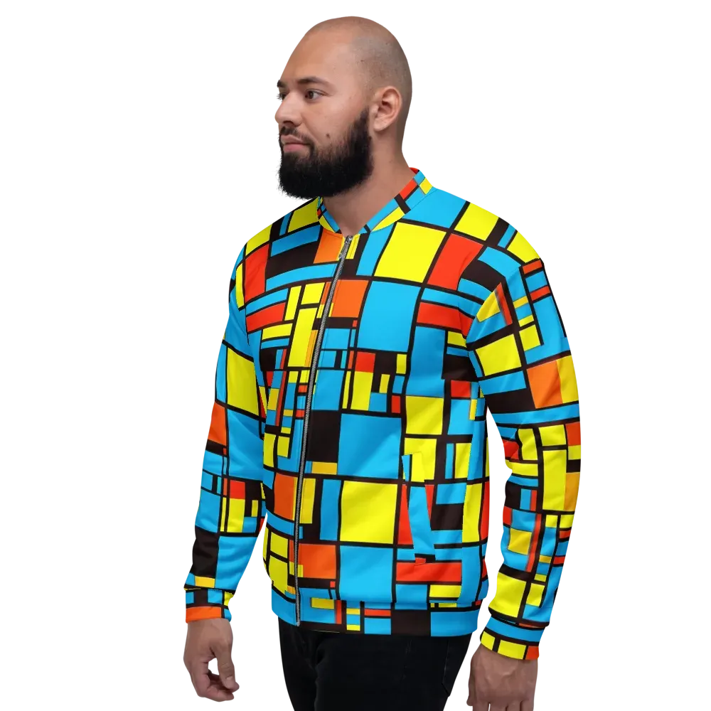 Block Party on Bomber Jacket — Left