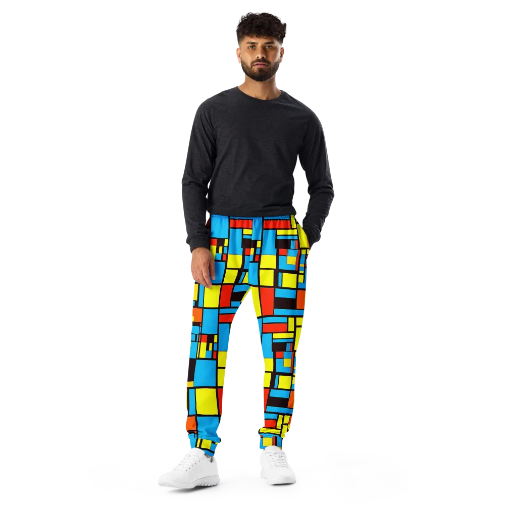Block Party on Men's Joggers — Front