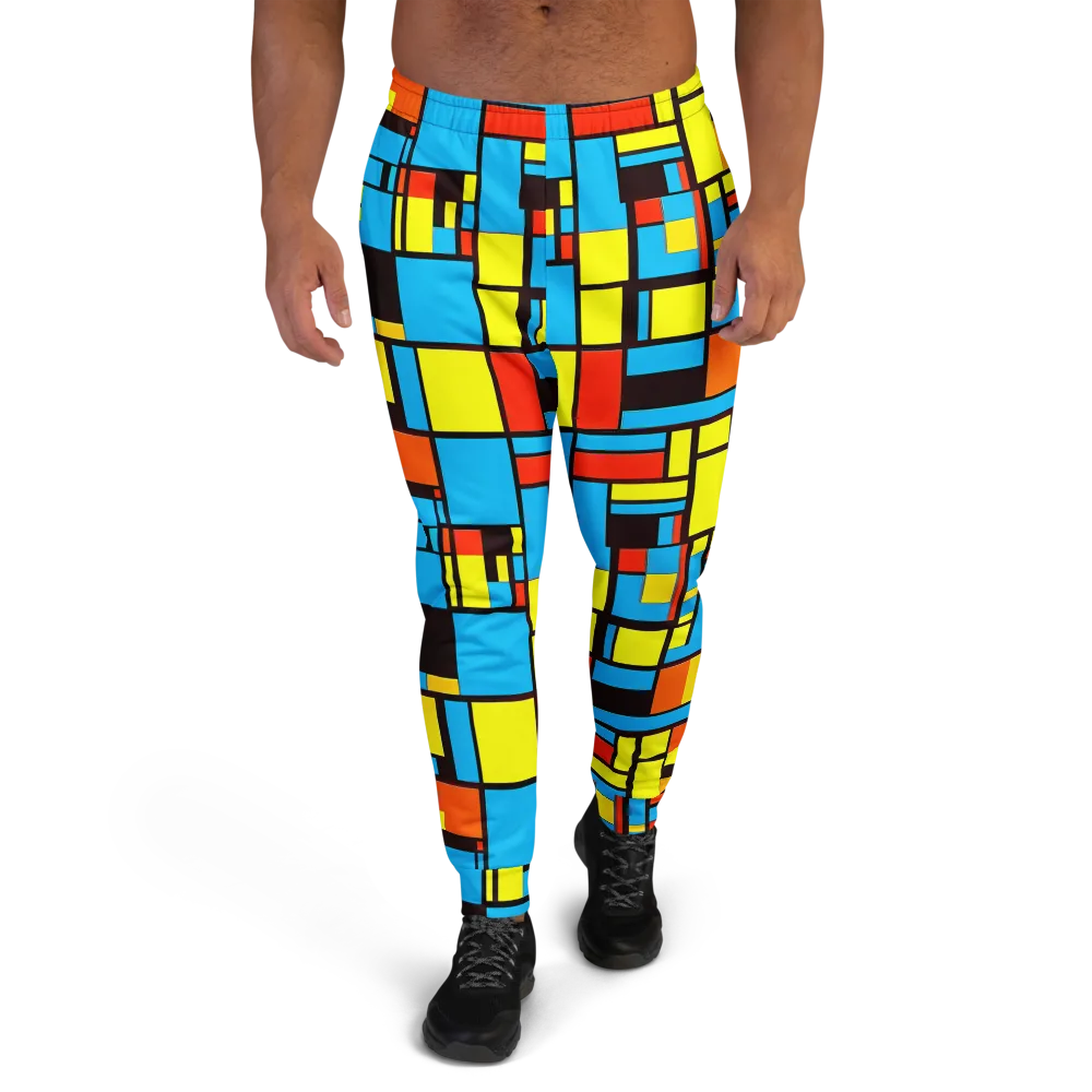 Block Party on Men's Joggers — Front